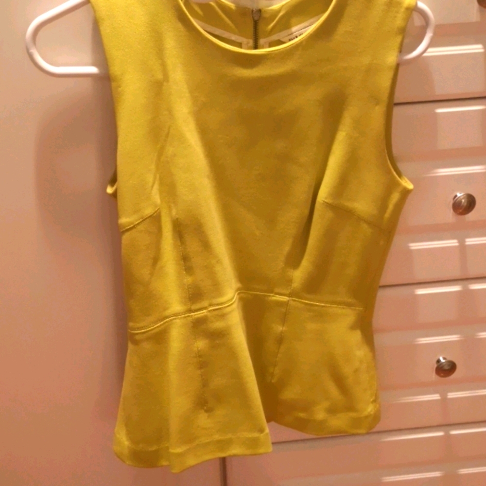 Club Monaco peplum blouse size small